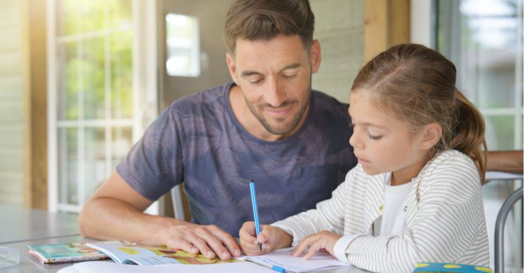 helping kids with homework