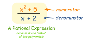 rational expressions
